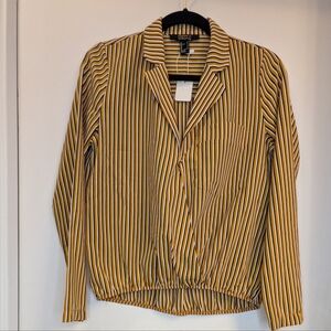 Forever 21 Stripe Blouse